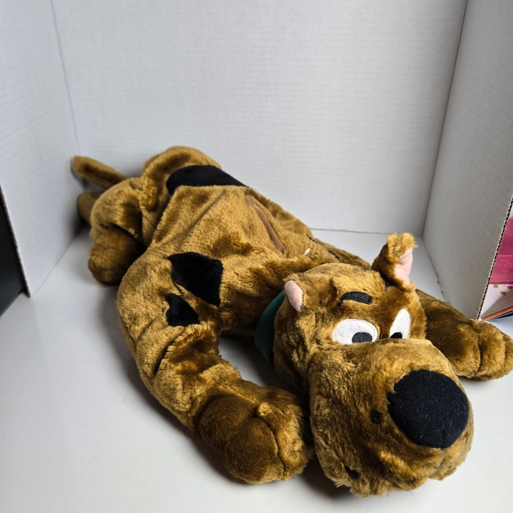 VTG Scooby Doo 26" Plush Hug Me Dog Laying Cartoon Network 2000 NOT WORKING